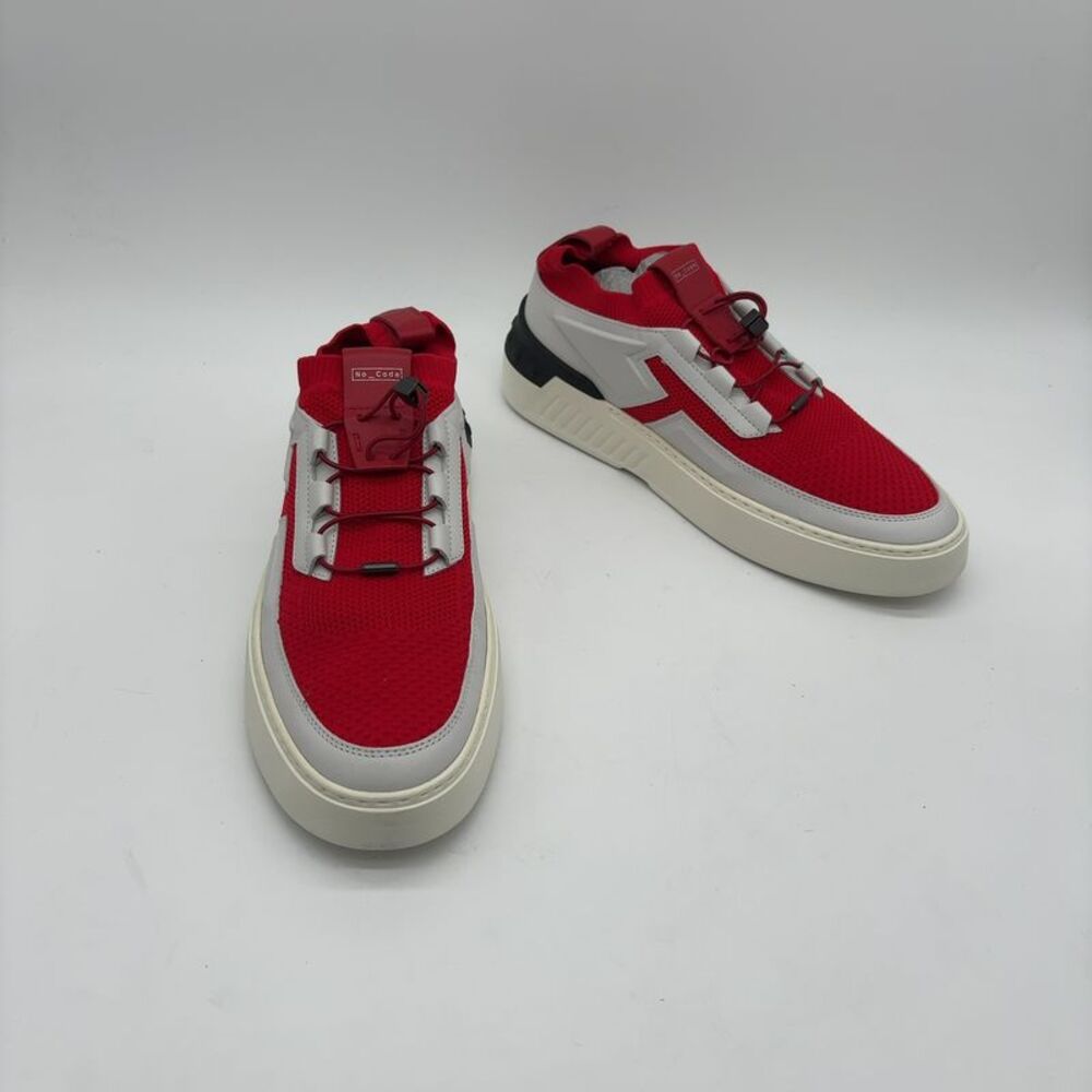 tod’s Knit & Leather Sneaker